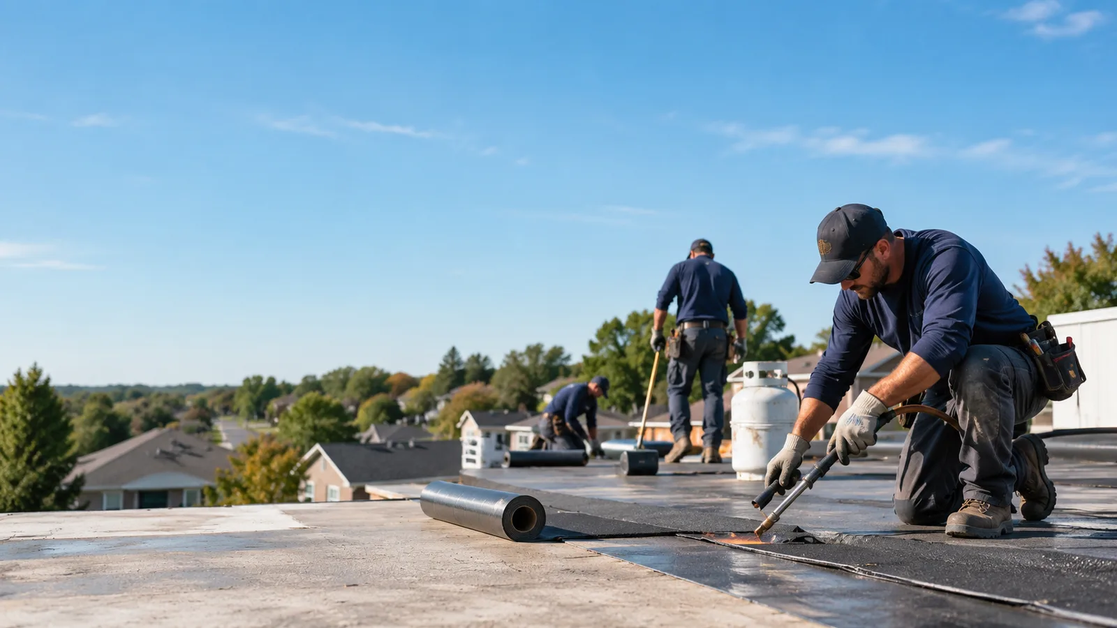Flat Roof Leak Repair providers in Goldsmith, TX